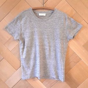 Everlane Linen Heather Grey T Shirt X X Small
